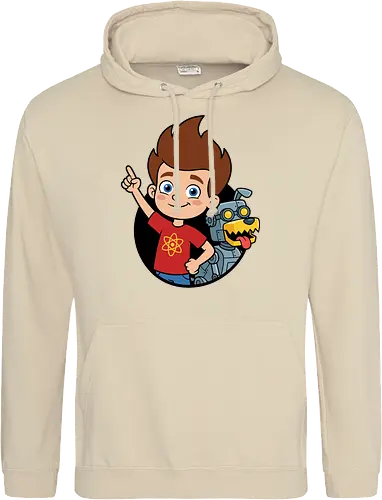 Boy Genius and Robotic Dog