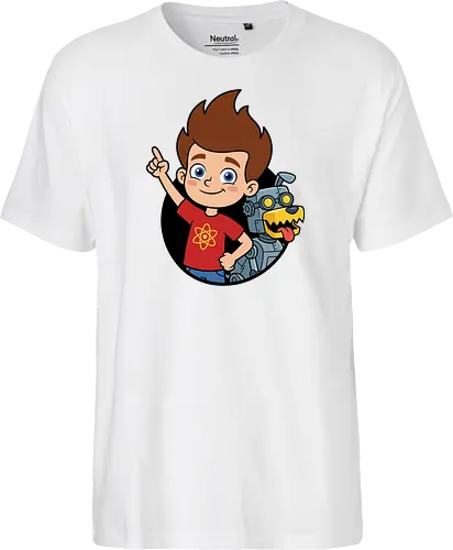 Boy Genius and Robotic Dog