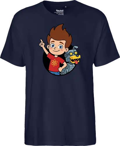 Boy Genius and Robotic Dog