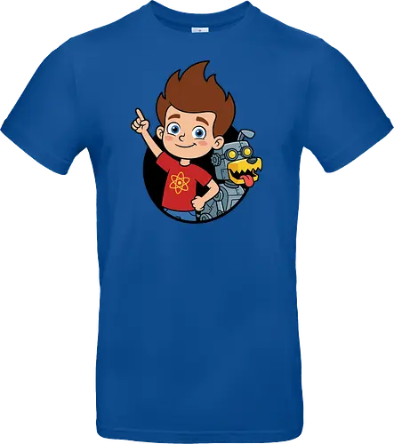 Boy Genius and Robotic Dog