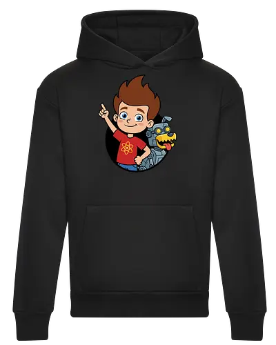 Boy Genius and Robotic Dog