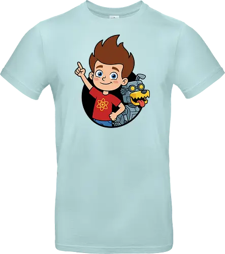 Boy Genius and Robotic Dog