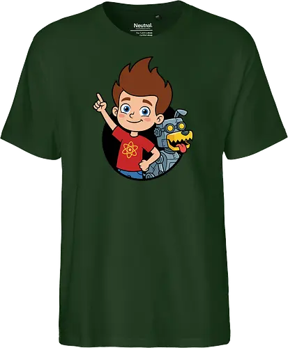 Boy Genius and Robotic Dog