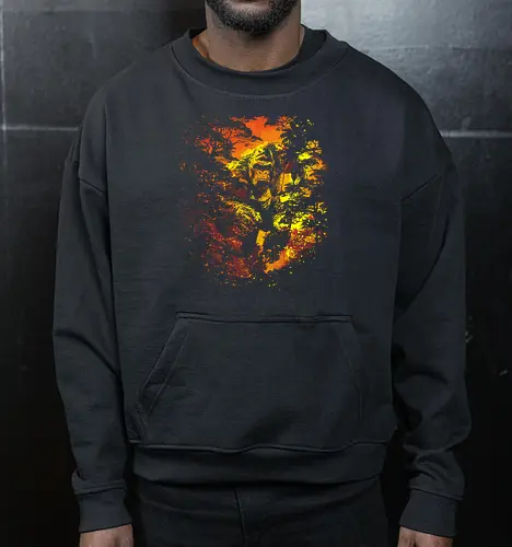 King of skull island - Kaiju, movie, televison, scifi - Cropped Sweatshirt