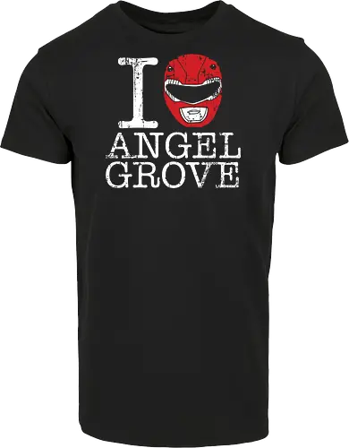I Love Angel Grove - Red Ranger Power Rangers