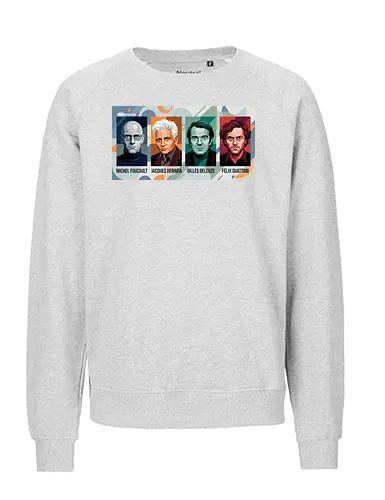 Kings of Poststrukturalismus & Postanarchismus - Fairtrade Sweatshirt