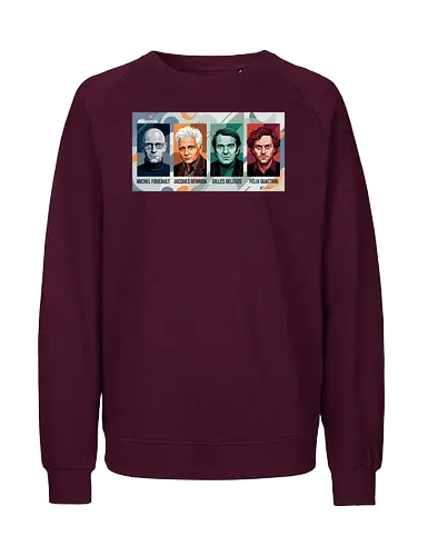 Kings of Poststrukturalismus & Postanarchismus - Fairtrade Sweatshirt
