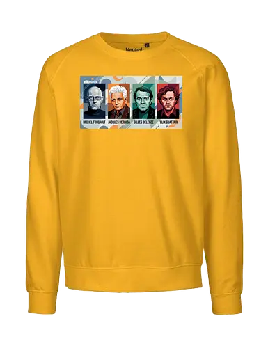Kings of Poststrukturalismus & Postanarchismus - Fairtrade Sweatshirt