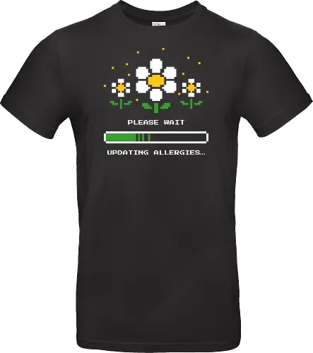 Updating Allergies Pixel Flower Humor 