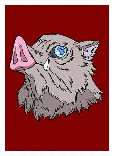 Inosuke Hashibira- Kimetsu no yaiba fanart