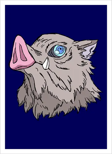 Inosuke Hashibira- Kimetsu no yaiba fanart