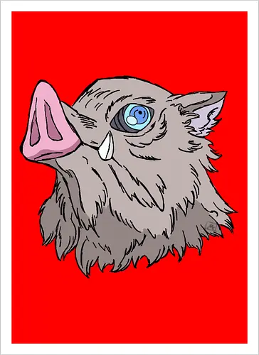 Inosuke Hashibira- Kimetsu no yaiba fanart