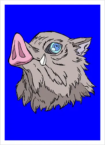 Inosuke Hashibira- Kimetsu no yaiba fanart