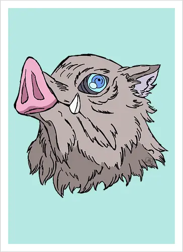 Inosuke Hashibira- Kimetsu no yaiba fanart