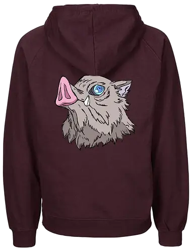 Inosuke Hashibira- Kimetsu no yaiba fanart - kimetsu no yaiba, inosuke, inosuke fanart, nezuko, hashira, zenitsu, inosuke hashibira, Slayer, anime, anime and manga, anime art, anime fanart, anime character, otaku, tanjiro - Fairtrade Hoodie