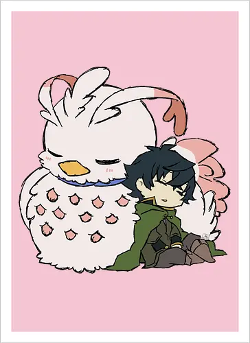 Naofumi and Filo- The Rising Of The Shield Hero fanart