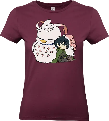 Naofumi and Filo- The Rising Of The Shield Hero fanart - shield hero, anime and manga, otaku, tate no yuusha, the rising of the shield hero, the rising of the shield hero fanart, naofumi iwatani, naofumi fanart, raphtalia, anime art, anime fanart, anime merch - Standard T-Shirt (Frauen)