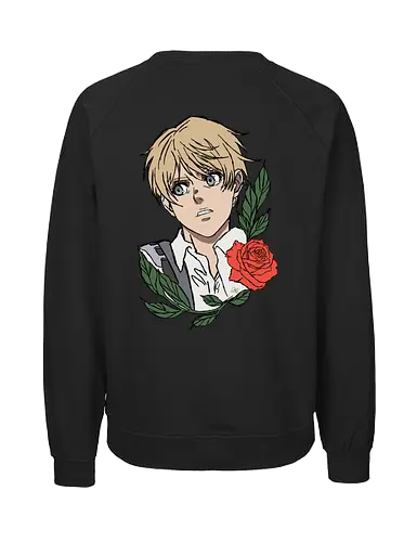 Armin Arlert- Attack fanart - aot, Attack, armin, eren yeager, mikasa, levi, attack on titan fanart, anime fanart, anime art, Shingeki no Kyojin, Shingeki no Kyojin fanart, anime merch, anime world - Fairtrade Sweatshirt