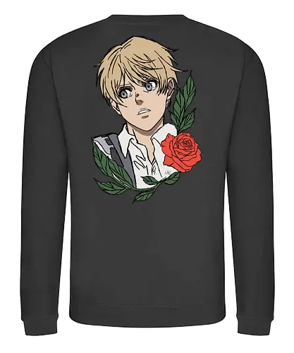 Armin Arlert- Attack fanart - aot, Attack, armin, eren yeager, mikasa, levi, attack on titan fanart, anime fanart, anime art, Shingeki no Kyojin, Shingeki no Kyojin fanart, anime merch, anime world - Sweatshirt
