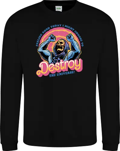 Choose to Destroy - Comic, comic book, character, movie, animated, animation, villain, universe, funny - Sweatshirt