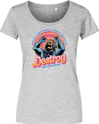Choose to Destroy - Comic, comic book, character, movie, animated, animation, villain, universe, funny - Damen T-Shirt