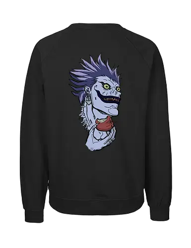 Riuk- Death fanart - Death, death note riuk, death note fanart, death note art, kira, anime fanart, anime art, anime style, anime and manga, otaku, anime merch, anime world - Fairtrade Sweatshirt