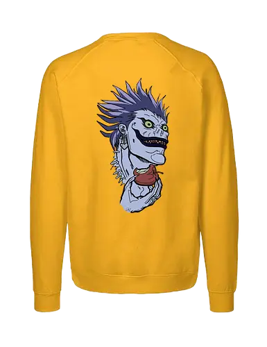 Riuk- Death fanart - Death, death note riuk, death note fanart, death note art, kira, anime fanart, anime art, anime style, anime and manga, otaku, anime merch, anime world - Fairtrade Sweatshirt