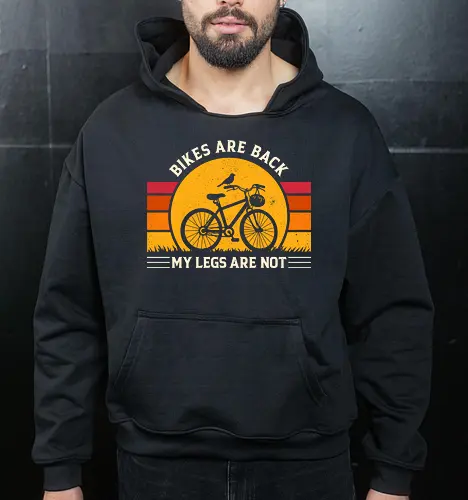 Bikes Are Back Vintage Cycling Humor 