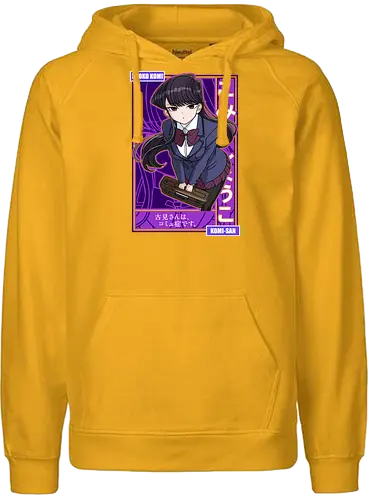 Komi Can’t Communicate - komi san, shoko komi, anime girl, shy anime girl, school anime, romantic comedy anime, slice of life anime, manga series, anime art - Fairtrade Hoodie