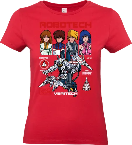 Robotech – Defenders of Earth - robotech, mecha anime, space war anime, transforming fighter, classic anime, sci fi anime, retro anime, space battle, anime art - Standard T-Shirt (Frauen)