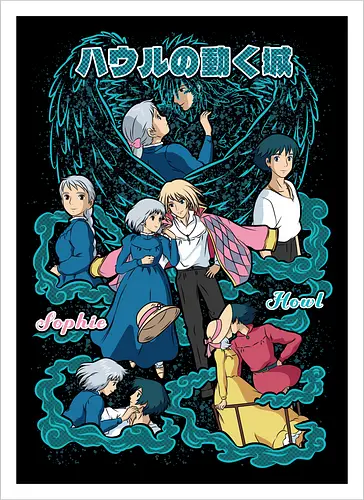 Howl & Sophie – Moving Castle