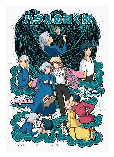 Howl & Sophie – Moving Castle