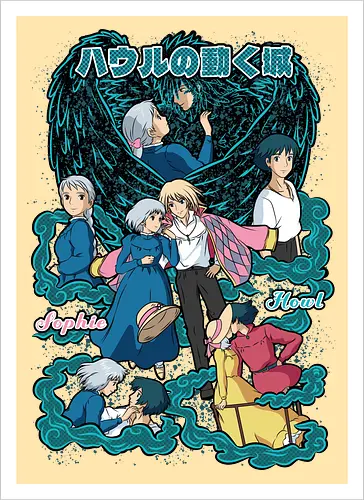 Howl & Sophie – Moving Castle
