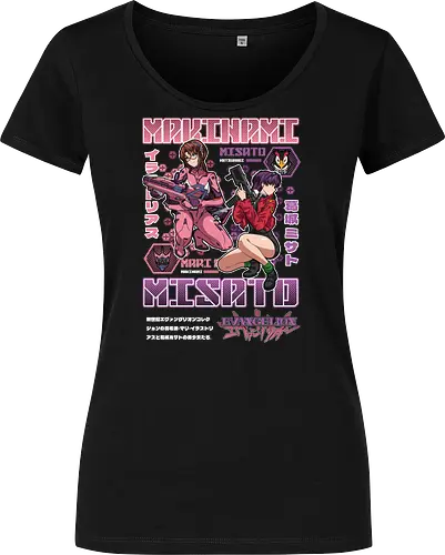 Misato & Makinami – NERV Command