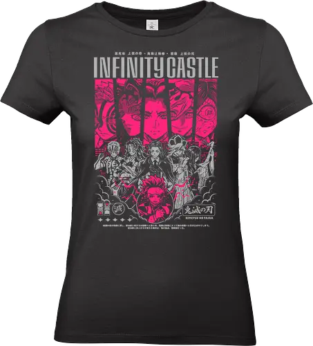 Upper Moons – Infinity Castle - Slayer, upper moon demons, infinity castle arc, demon army, anime villains, dark fantasy anime, manga series, anime art - Standard T-Shirt (Frauen)
