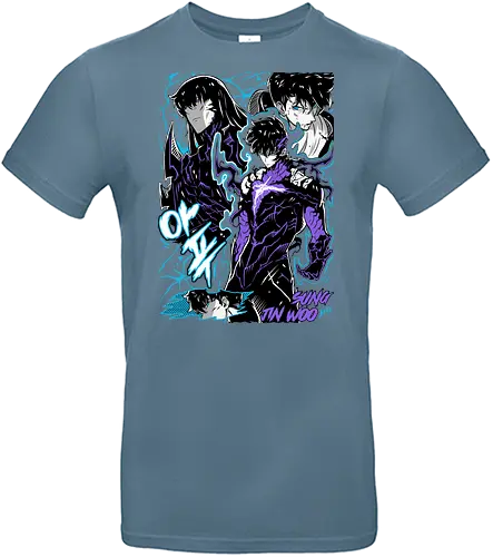 Solo Leveling – Arise Shadows - solo leveling, shadow army, necromancer power, dungeon hunter, dark fantasy action, manhwa series, anime aesthetic - Standard T-Shirt