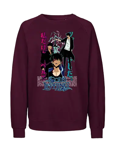 Solo Leveling – Dungeon Break - solo leveling, dungeon gates, monster hunters, action manhwa, fantasy battle, shadow powers, anime art - Fairtrade Sweatshirt