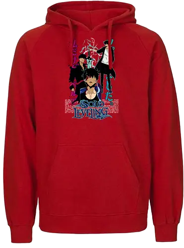 Solo Leveling – Dungeon Break - solo leveling, dungeon gates, monster hunters, action manhwa, fantasy battle, shadow powers, anime art - Fairtrade Hoodie