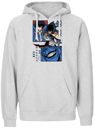 Solo Leveling – Rise of the Shadows - solo leveling, shadow monarch power, dark fantasy hunter, dungeon raid battle, action manhwa, anime art - Fairtrade Hoodie