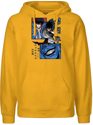 Solo Leveling – Rise of the Shadows - solo leveling, shadow monarch power, dark fantasy hunter, dungeon raid battle, action manhwa, anime art - Fairtrade Hoodie