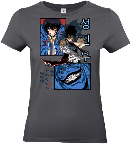 Solo Leveling – Rise of the Shadows - solo leveling, shadow monarch power, dark fantasy hunter, dungeon raid battle, action manhwa, anime art - Standard T-Shirt (Frauen)