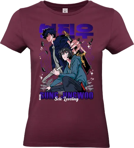 Solo Leveling – The Shadow Army - solo leveling, shadow soldiers, necromancer king, dark fantasy anime, dungeon hunter world, manhwa art - Standard T-Shirt (Frauen)