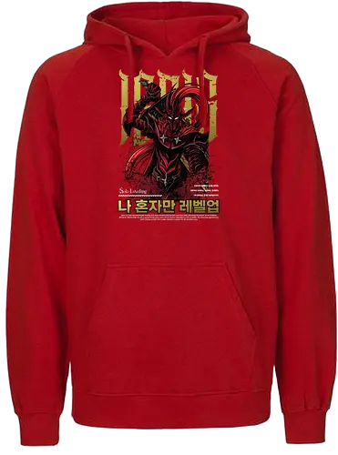 Igris – Shadow Knight - solo leveling, igris shadow knight, shadow army, jinwoo soldier, dark fantasy warrior, manhwa series, anime art - Fairtrade Hoodie