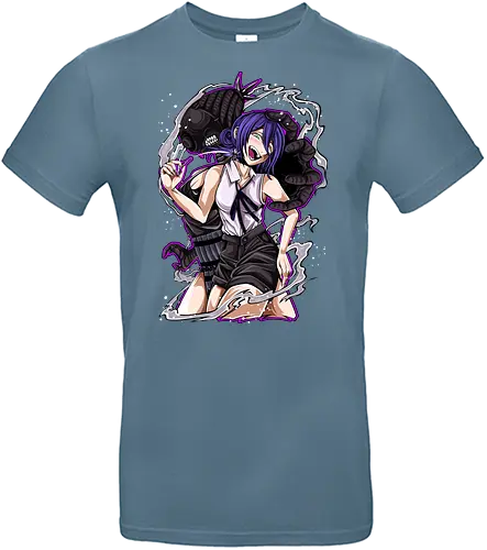 Reze – The Bomb Girl - anime art, Chainsaw, reze, bomb devil girl, anime villain girl, dark shonen anime, manga series - Standard T-Shirt