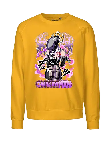 Reze – Dangerous Beauty - Chainsaw, reze, anime femme fatale, bomb power, dark anime aesthetic, shonen manga, anime art - Fairtrade Sweatshirt