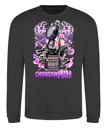 Reze – Dangerous Beauty - Chainsaw, reze, anime femme fatale, bomb power, dark anime aesthetic, shonen manga, anime art - Sweatshirt