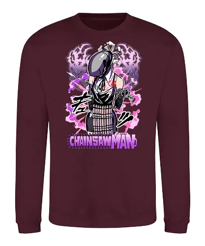 Reze – Dangerous Beauty - Chainsaw, reze, anime femme fatale, bomb power, dark anime aesthetic, shonen manga, anime art - Sweatshirt