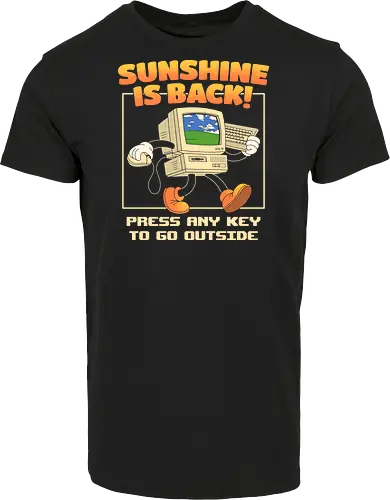 Sunshine Is Back Retro Computer