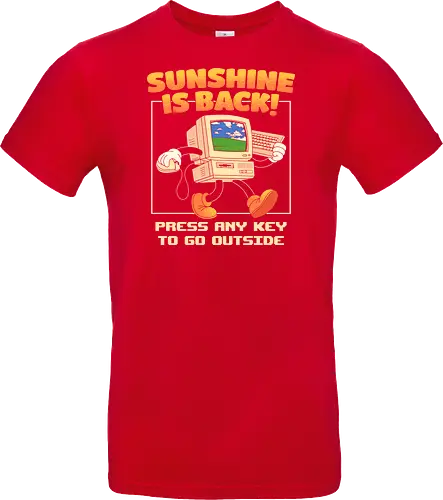 Sunshine Is Back Retro Computer