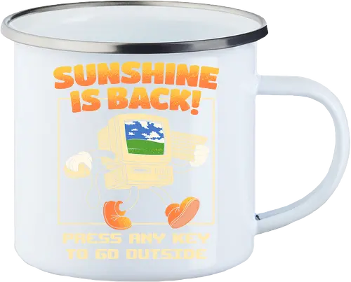 Sunshine Is Back Retro Computer